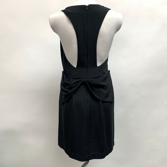 Rory Beca Women's Dress Size 4 Black 100% Silk Sleeveless - Picture 4 of 7